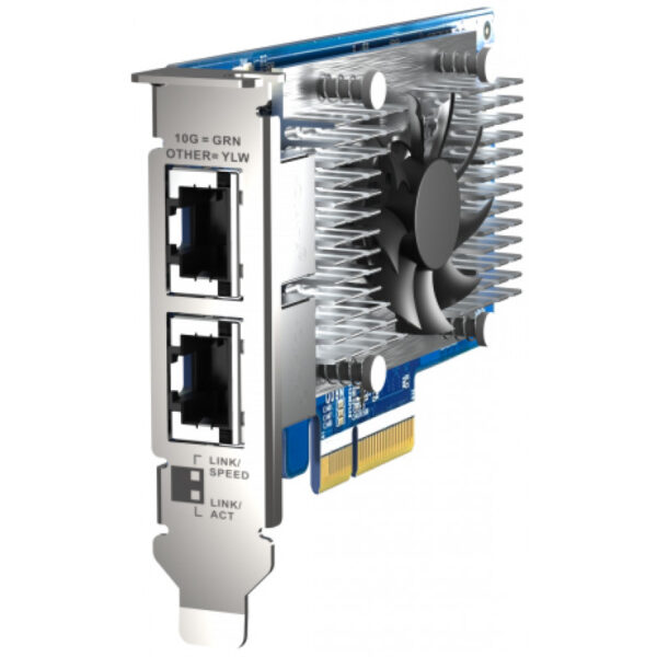 QNAP QXG-10G2T-X710 - Eingebaut - Kabelgebunden - PCI Express - Ethernet - 1000 Mbit/s – Bild 4