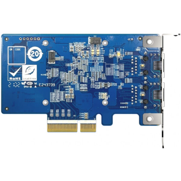 QNAP QXG-10G2T-X710 - Eingebaut - Kabelgebunden - PCI Express - Ethernet - 1000 Mbit/s – Bild 6