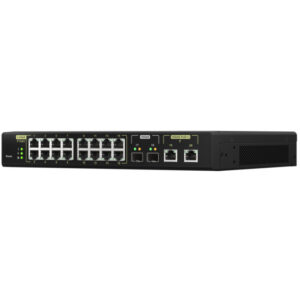 QNAP QSW-M2116P-2T2S - Managed - L2 - 2.5G Ethernet - Vollduplex - Power over Ethernet (PoE) - Rack-Einbau