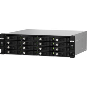 QNAP TL-R1620Sdc - HDD / SSD-Gehäuse - 2.5/3.5 Zoll - SAS-2,SAS-3 - 12 Gbit/s - Hot-Swap - Schwarz