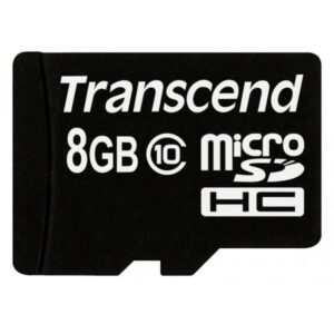 Transcend Secure Digital micro SDHC, 8 GB, Class 10