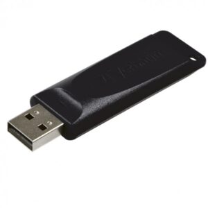 Verbatim Store n Go Slider USB Stick 16 GB, USB 2.0, Schwarz
