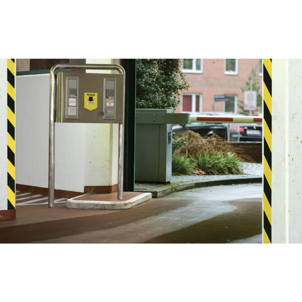 Tesa Signal Markierungs- und Warnklebeband Premium rot/weiß – Bild 2