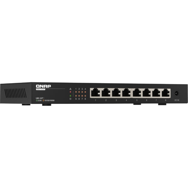 QNAP QSW-1108-8T - Unmanaged - 2.5G Ethernet (100/1000/2500) - Vollduplex – Bild 5