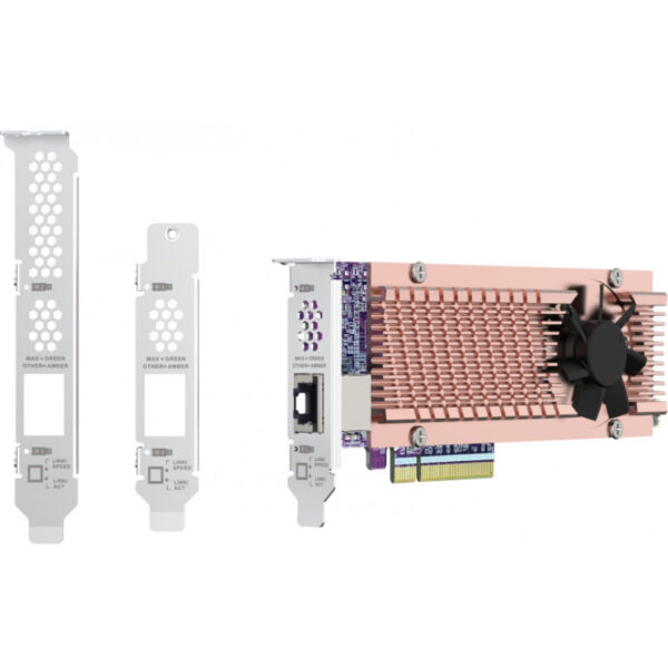 QNAP Card QM2 - M.2 - PCIe - RJ-45 - Niedriges Profil - PCIe 4.0 - RJ-45 - NAS / Storage server – Bild 5