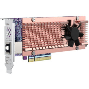 QNAP Card QM2 - M.2 - PCIe - RJ-45 - Niedriges Profil - PCIe 4.0 - RJ-45 - NAS / Storage server
