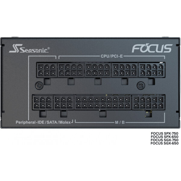 Seasonic Netzteil 750W FOCUS-SGX-750 Modular 80+Gold - PC-/Server Netzteil - 80 PLUS Gold – Bild 8