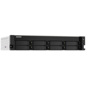 QNAP TS-873AeU-RP - NAS - Rack (2U) - AMD - V1500B - Schwarz