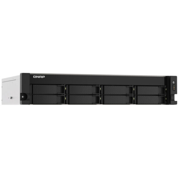 QNAP TS-873AeU-RP - NAS - Rack (2U) - AMD - V1500B - Schwarz