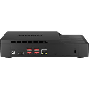 QNAP KoiBox-100W - Desktop - Schwarz - LAN - Status - Kensington - Intel - Intel® Celeron®
