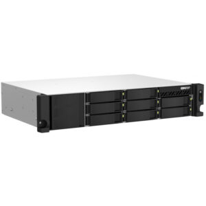 QNAP TS-873AEU-4G - NAS - Rack (2U) - Ryzen Embedded - V1500B - Schwarz