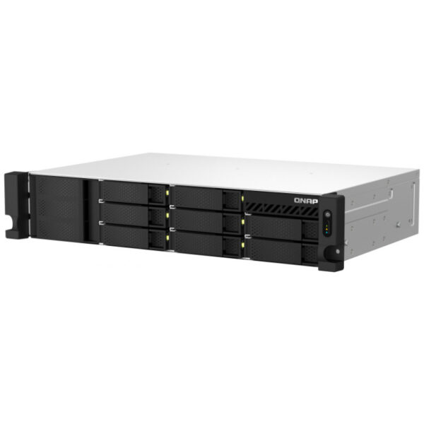 QNAP TS-873AEU-4G - NAS - Rack (2U) - Ryzen Embedded - V1500B - Schwarz – Bild 3