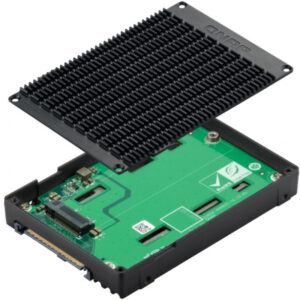 QNAP QDA-UMP4 - SSD-Gehäuse - 2.5 Zoll - M.2 - Schwarz