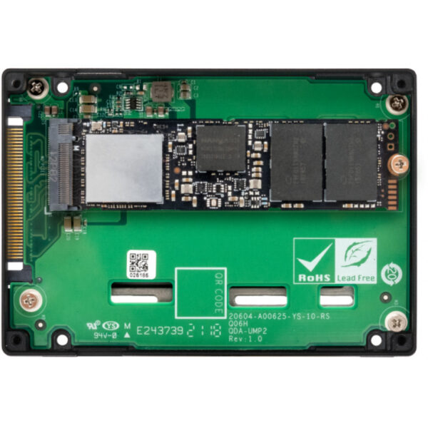QNAP QDA-UMP4 - SSD-Gehäuse - 2.5 Zoll - M.2 - Schwarz – Bild 5
