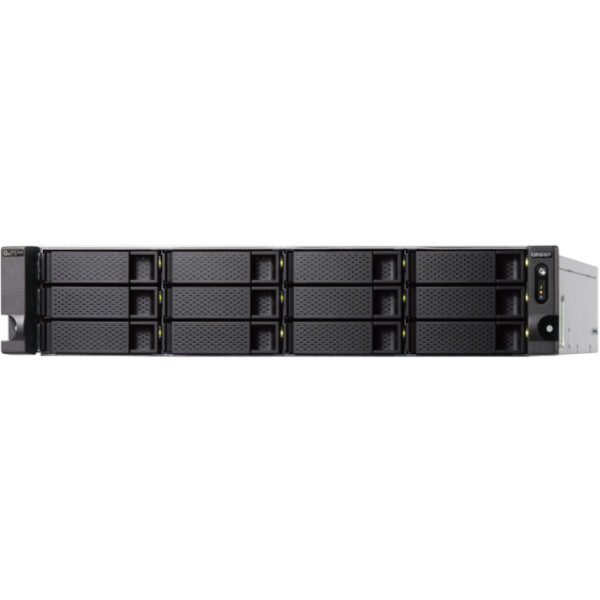 QNAP TS-H1886XU-RP-R2 - NAS - Rack (3U) - Intel® Xeon® D - D-1622 - Schwarz - Grau