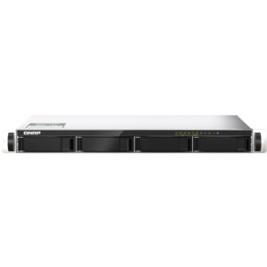 QNAP TS-435XEU - NAS - Rack (1U) - Marvell - CN9131 - Schwarz - Grau