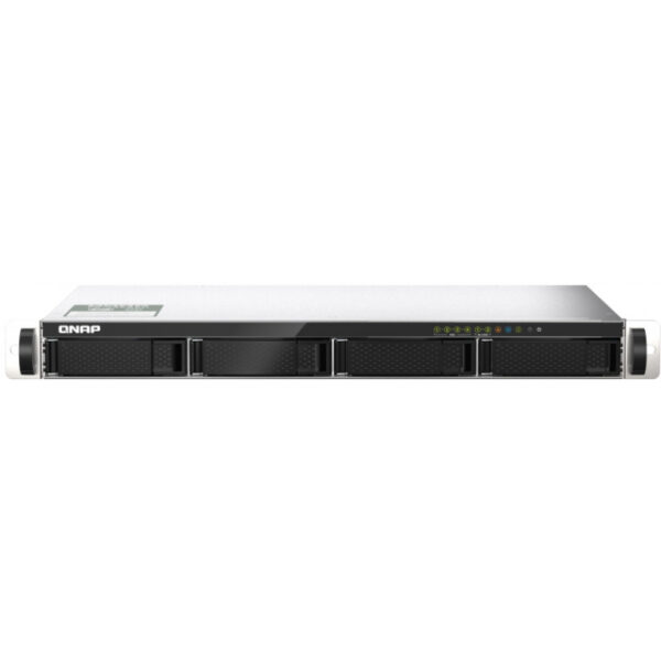 QNAP TS-435XEU - NAS - Rack (1U) - Marvell - CN9131 - Schwarz - Grau