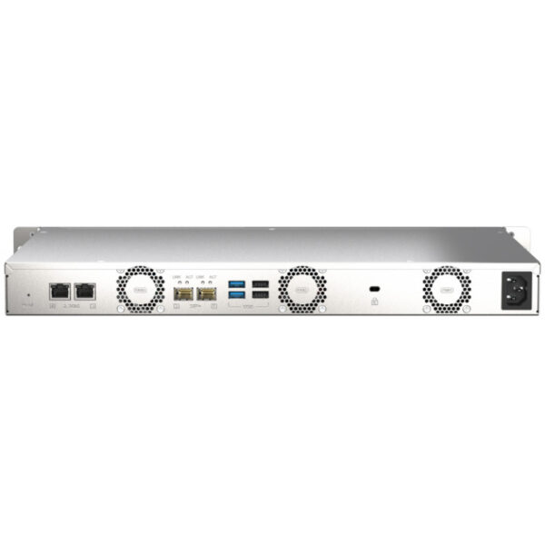 QNAP TS-435XEU - NAS - Rack (1U) - Marvell - CN9131 - Schwarz - Grau – Bild 4