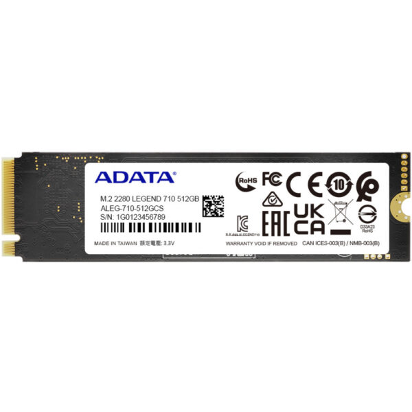 ADATA SSD 512GB LEGEND 710 M.2 PCIe| M.2 2280 – Bild 6