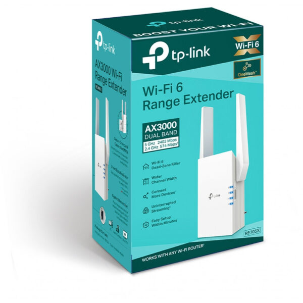 TP-LINK AX3000 Wi-Fi 6 Range Extender – Bild 3