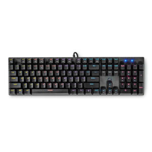 Wired Gaming Keyboard | USB Type-A | Mechanische Tasten | LED | QWERTY | US-Layout | Stromversorgung über USB | Netzkabellänge: 1.50 m | Gaming