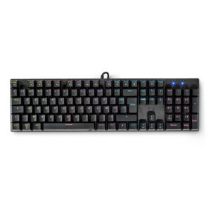 Wired Gaming Keyboard | USB Type-A | Mechanische Tasten | LED | AZERTY | FR-Layout | Stromversorgung über USB | Netzkabellänge: 1.50 m | Gaming