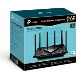 TP-LINK AX5400 Tri-Band Wi-Fi 6E Router