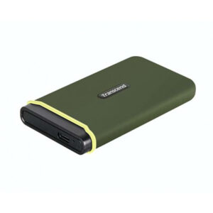 Transcend ESD380C - 2000 GB - USB Typ-A auf USB Typ-C - 3.2 Gen 2 (3.1 Gen 2) - 2000 MB/s - Passwortschutz - Grün
