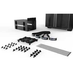 Be Quiet! PURE BASE 500 FX Black - Midi Tower - PC - Schwarz - ATX - micro ATX - Mini-ITX - Acrylnitril-Butadien-Styrol (ABS) - Stahl - Gaming