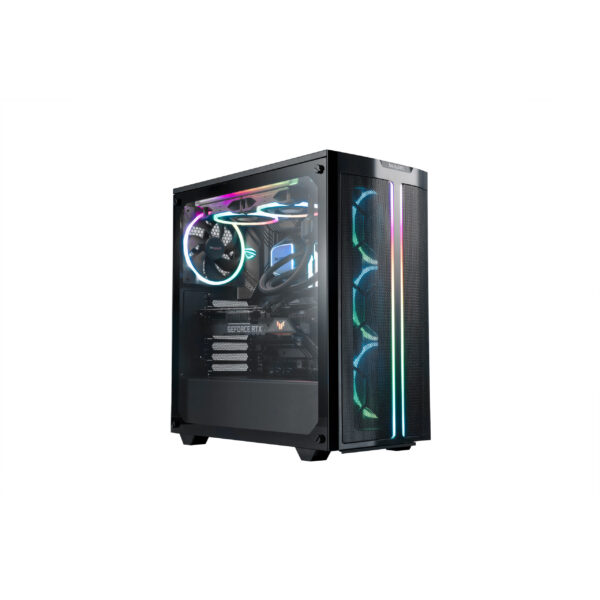 Be Quiet! PURE BASE 500 FX Black - Midi Tower - PC - Schwarz - ATX - micro ATX - Mini-ITX - Acrylnitril-Butadien-Styrol (ABS) - Stahl - Gaming – Bild 2