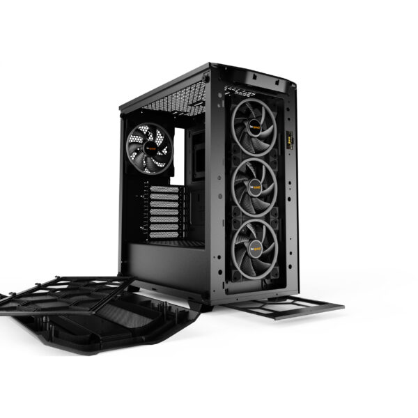 Be Quiet! PURE BASE 500 FX Black - Midi Tower - PC - Schwarz - ATX - micro ATX - Mini-ITX - Acrylnitril-Butadien-Styrol (ABS) - Stahl - Gaming – Bild 7
