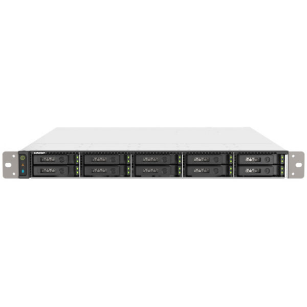 QNAP 1U 10-bay all flash NAS U.2/U.3 NVMe PCIe Gen4 x4 and SATA 6Gbps bays AMD EPYC - NAS - SAN – Bild 3