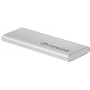 Transcend ESD260C - 500 GB - USB Typ-C - 3.2 Gen 2 (3.1 Gen 2) - Passwortschutz - Silber
