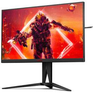 AOC AGON AG275QXN - 68,6 cm (27 Zoll) - 2560 x 1440 Pixel - Quad HD - 1 ms - Schwarz - Rot