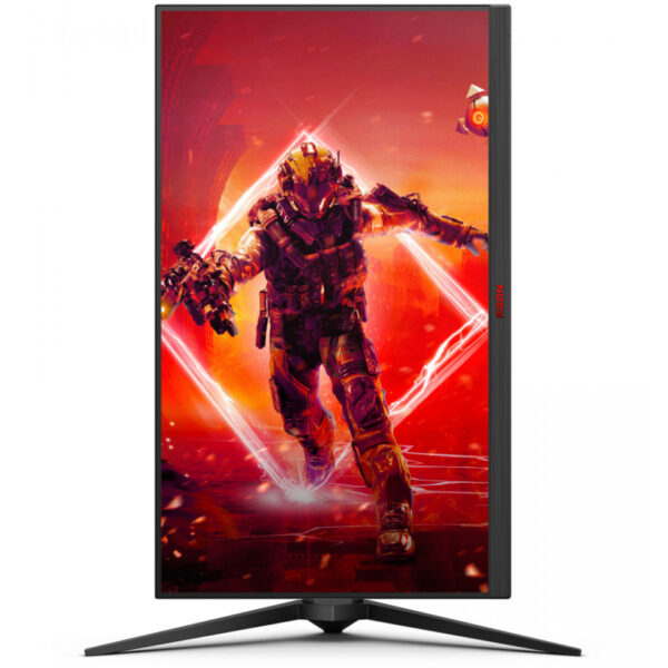 AOC AGON AG275QXN - 68,6 cm (27 Zoll) - 2560 x 1440 Pixel - Quad HD - 1 ms - Schwarz - Rot – Bild 3