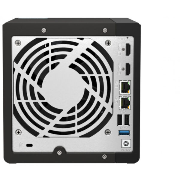 QNAP TS-453E - NAS - Tower - Intel® Celeron® - J6412 - Schwarz – Bild 4