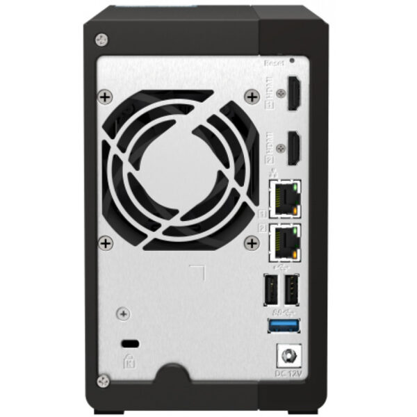 QNAP TS-253E - NAS - Tower - Intel® Celeron® - J6412 - Schwarz