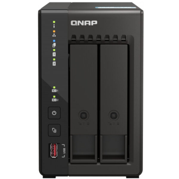 QNAP TS-253E - NAS - Tower - Intel® Celeron® - J6412 - Schwarz – Bild 4