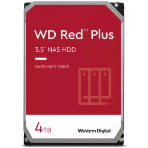 WD Red Plus WD40EFPX - 3.5 Zoll - 4000 GB - 5400 RPM