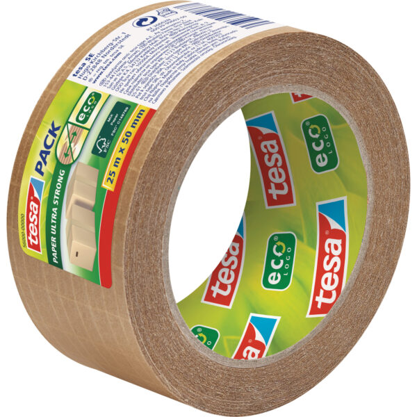 Tesa Packband braun 50mmx25m ECO Ultra strong Kraftpapier