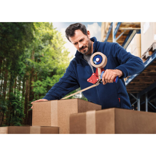 Tesa Packband braun 50mmx25m ECO Ultra strong Kraftpapier – Bild 2