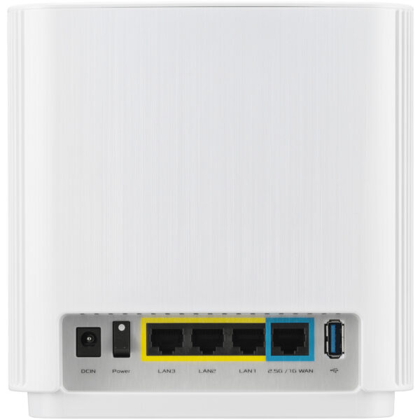 ASUS WL-Router ASUS ZenWiFi AX XT9 AX7800 1er Pack weiß – Bild 2