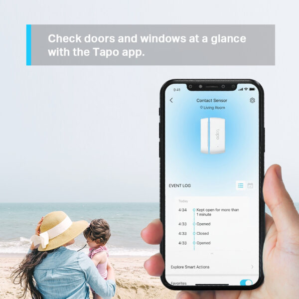 TP-LINK Smart Door/Window Sensor – Bild 3