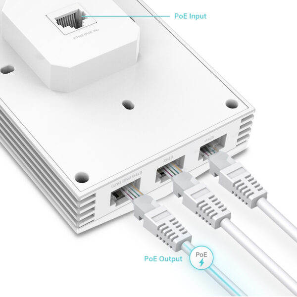 TP-LINK Omada EAP655-Wall V1 - Accesspoint - Wi-Fi 6 – Bild 4