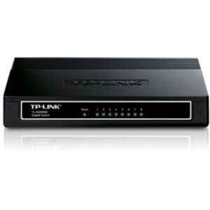 TP-LINK 8-Port-Gigabit-Desktop-Unmanaged-Switch, ungemanaged, 10/100/1000 Mbps, 1 Gbit/Sek, FCC, CE, 0 - 40 °C, -40 - 70 °C