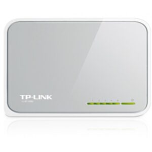 TP-LINK 5-Port 10/100Mbps Desktop Switch, ungemanaged, 100BASE-TX, 10BASE-T, IEEE 802.3u, IEEE 802.3x, 1000 Eintragungen, 10/100 Mbps, 1 Gbit/Sek