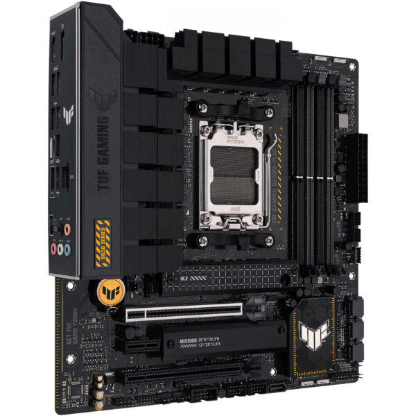 ASUS TUF GAMING B650M-PLUS - AMD - Buchse AM5 - AMD Ryzen™ 3 - AMD Ryzen™ 7 - AMD Ryzen 9 7th Gen - Buchse AM5 - DDR5-SDRAM - 128 GB – Bild 5