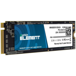 Mushkin SSD Element M.2 512GB PCIe Gen3x4 NVME - Solid State Disk - NVMe