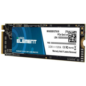 Mushkin SSD Element M.2 2TB PCIe Gen3x4 NVME - Solid State Disk - NVMe