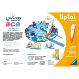 Ravensburger tiptoi Eiskönigin D.v.Wettlaufspiel ohne Stift